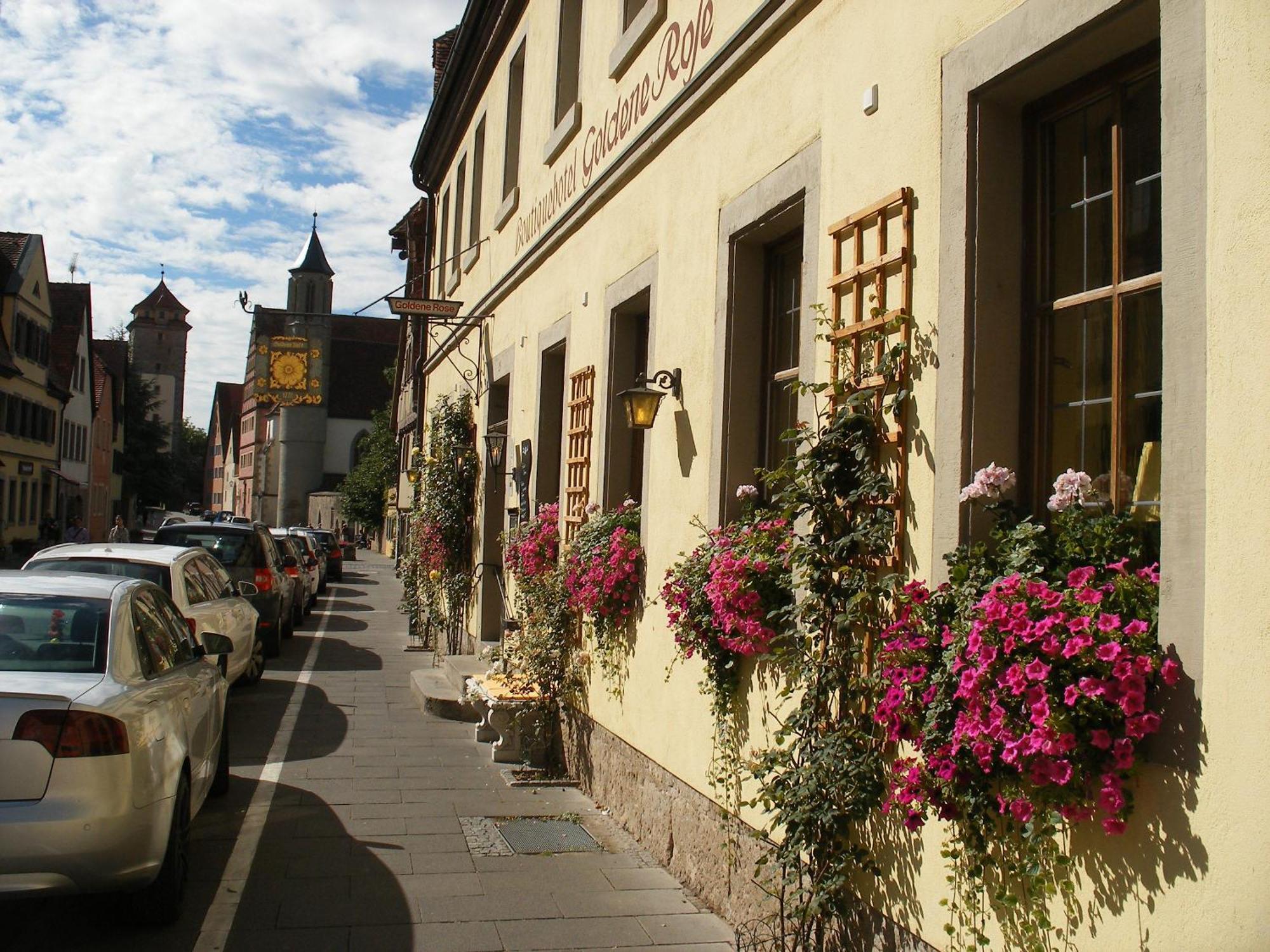 Boutiquehotel Goldene Rose Rothenburg ob der Tauber Exterior photo