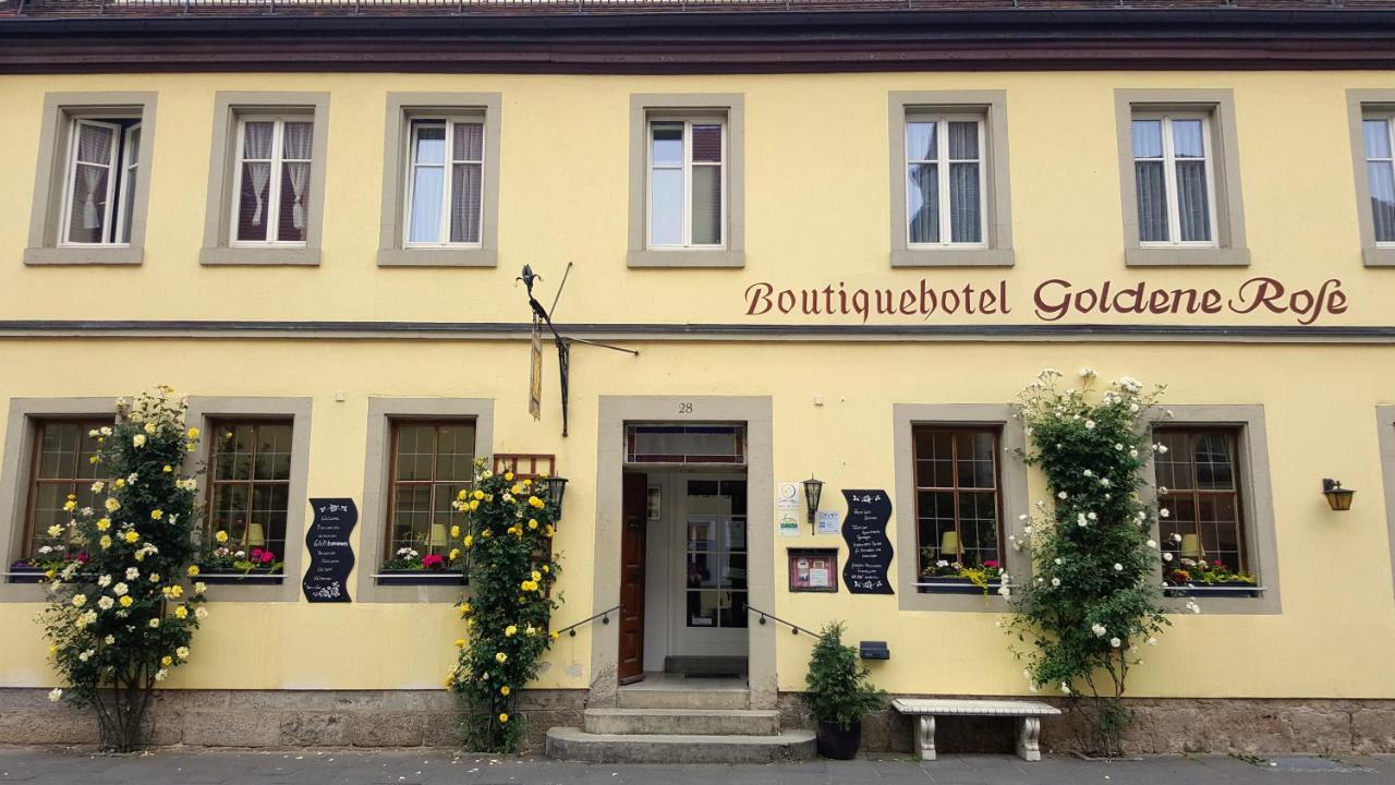 Boutiquehotel Goldene Rose Rothenburg ob der Tauber Exterior photo